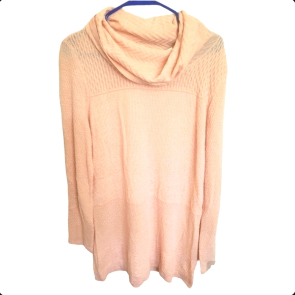 Cato Blush Pink Cowl Neck Long Sleeve Sweater Size Large - Picture 1 of 8